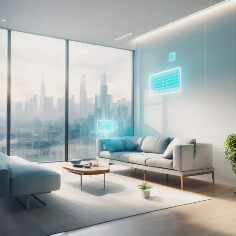 LuftKomfortAI Sensorinstallation an moderner Decke